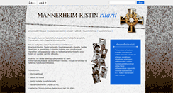 Desktop Screenshot of mannerheim-ristinritarit.fi